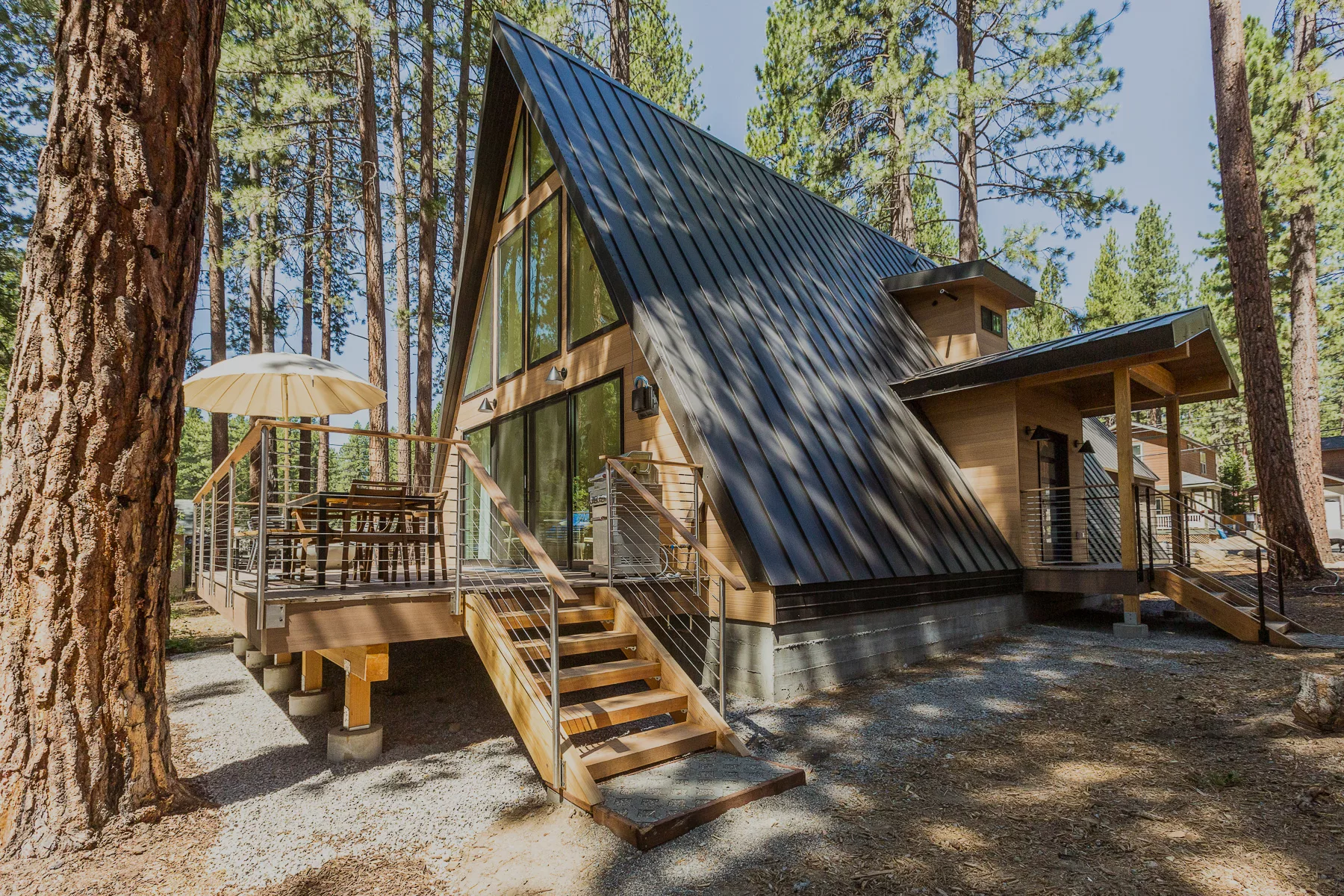 A frame cabin kits | AvrameUSA | A frame floor plans, image size:1800x1200